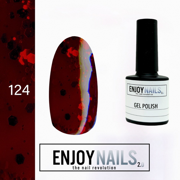 Smalto Semipermanente Enjoy Nails Numero 124