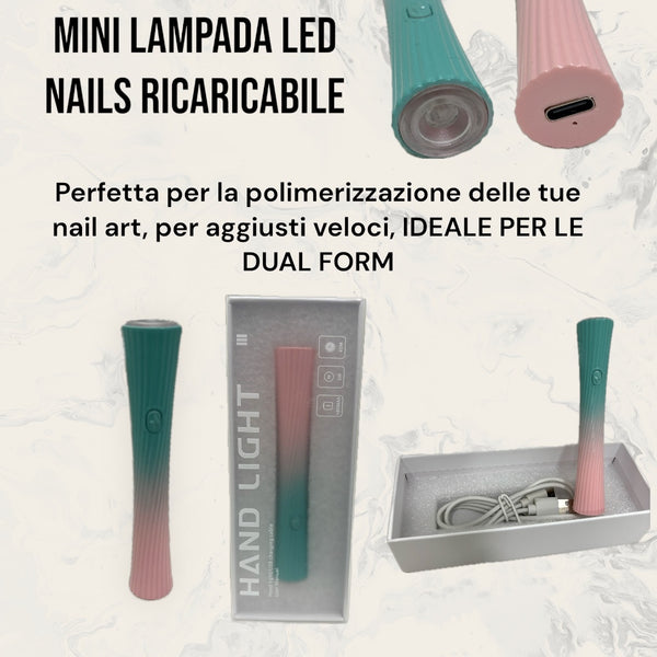 MINI LAMPADA LED RICARICABILE