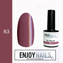 Load image into Gallery viewer, Enjoy Nails semi-permanent nail polish Number 63
