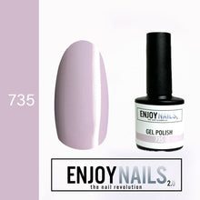 Load image into Gallery viewer, Enjoy Nails semi-permanent nail polish number 735

