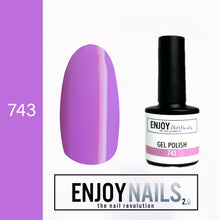 Load image into Gallery viewer, Enjoy Nails semi-permanent nail polish number 743
