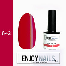 Load image into Gallery viewer, Enjoy Nails semi-permanent nail polish number 842
