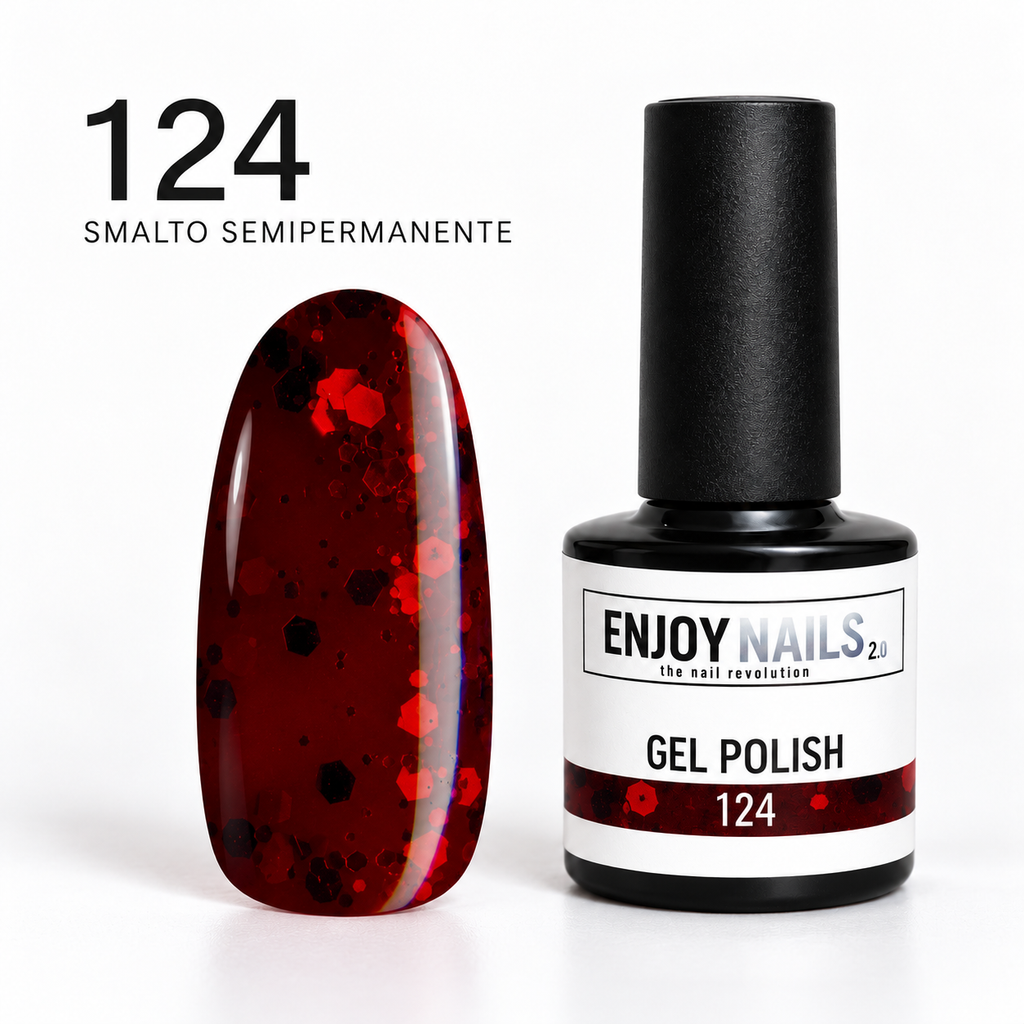 Smalto Semipermanente Enjoy Nails Numero 124