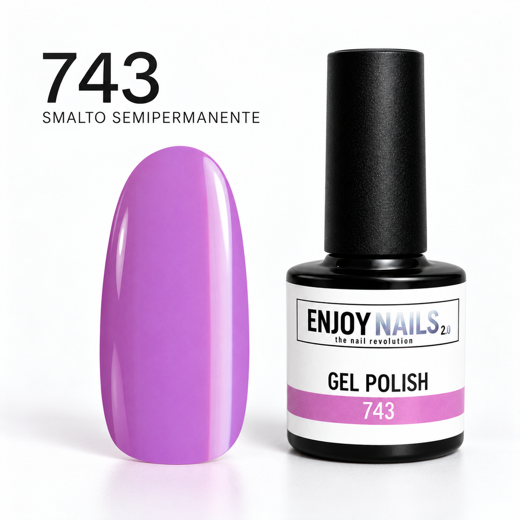 Enjoy Nails semi-permanent nail polish number 743