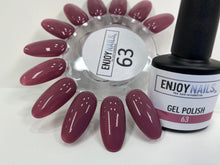 Load image into Gallery viewer, Enjoy Nails semi-permanent nail polish Number 63
