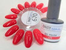 Load image into Gallery viewer, Enjoy Nails semi-permanent nail polish number 670
