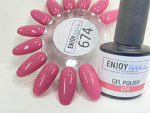 Load image into Gallery viewer, Enjoy Nails semi-permanent nail polish number 674
